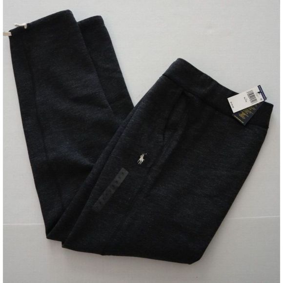 Polo Ralph Lauren Men's Sz XL Black Fleece Straight Leg Sweatpants $110 - Picture 6 of 8